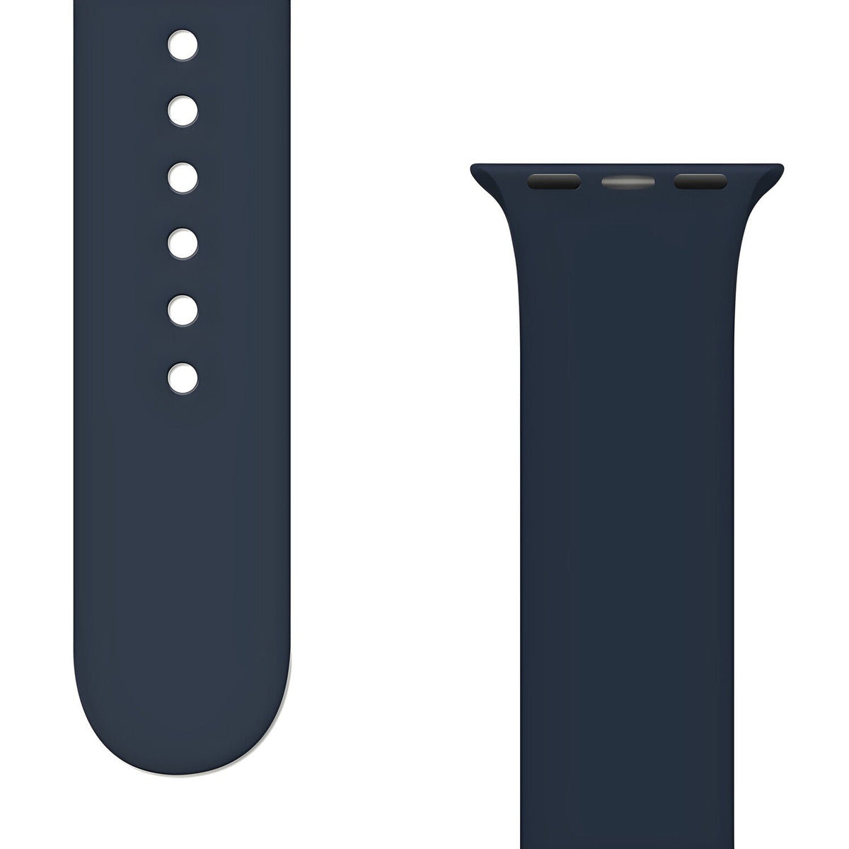 Silikonska Narukvica APS za sat za Apple Watch Ultra / 8 / 7 / 6 / 5 / 4 / 3 / 2 / SE (49 / 45 / 44 / 42 mm) - Tamno Plava