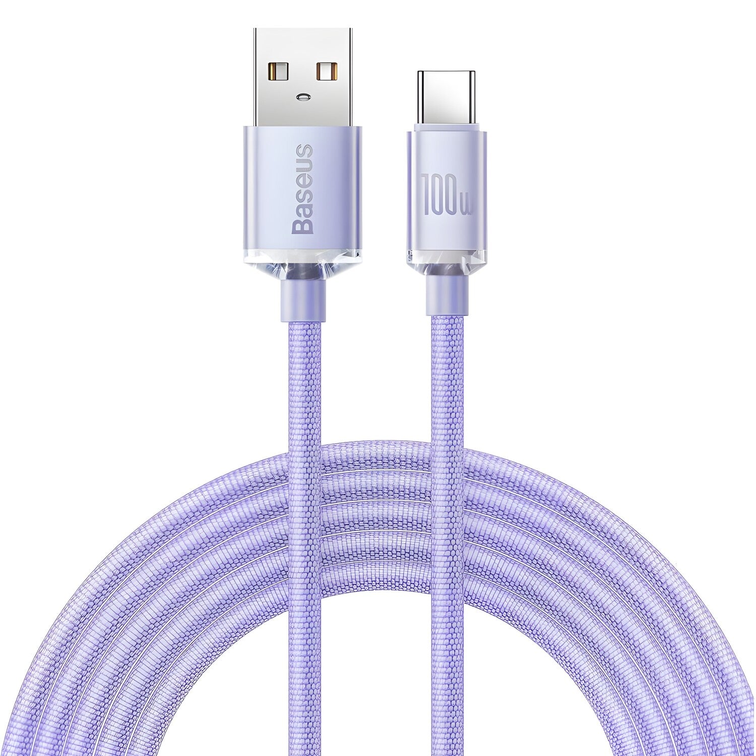 Baseus USB - USB - C 100W kabel - 2m - Ljubičasta KP25162