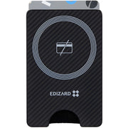 Edizard – Novčanik s magnetskim držačem - 3 utora za kartice – Crna KP36788