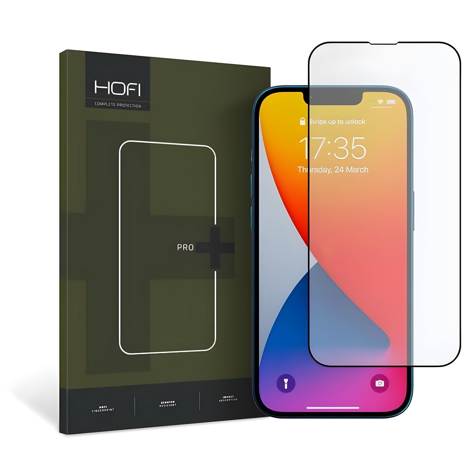Hofi zaštitno staklo za Apple iPhone 13 Pro Max/iPhone 14 Plus - Crna KP25552