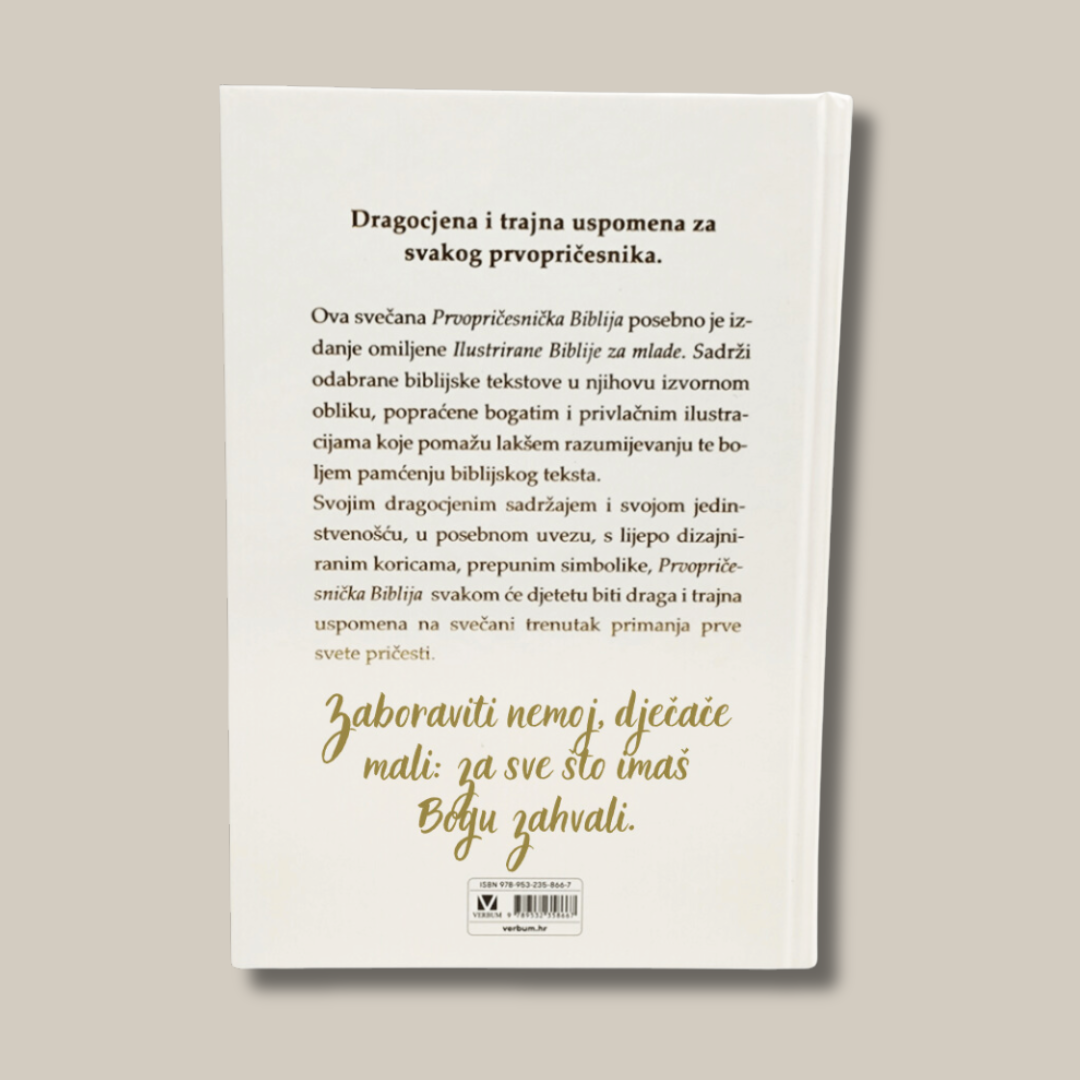 Personalizirana Prvoobhajilna Biblija ali Biblija za mlade – 2. Ne pozabi, deček mali
