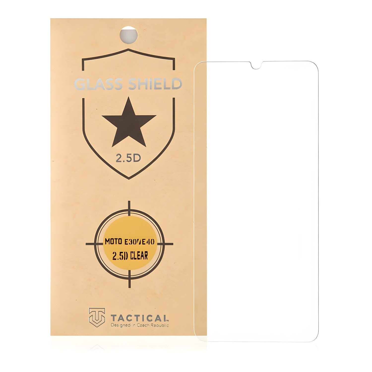 Tactical Glass Shield 2.5D staklo za Motorola Moto E30/Moto E40 - Prozirna KP25827