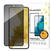Wozinsky Privacy Glass tvrđeno staklo za Samsung Galaxy S22 Plus - Crna KP26347