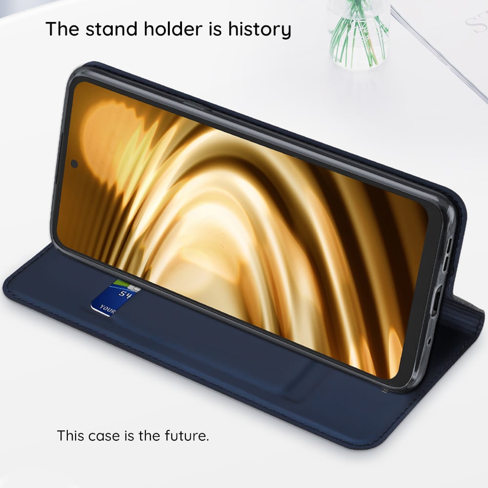 DUX DUCIS Skin Pro – Gladko usnjeno ohišje za Samsung Galaxy A55 5G črno