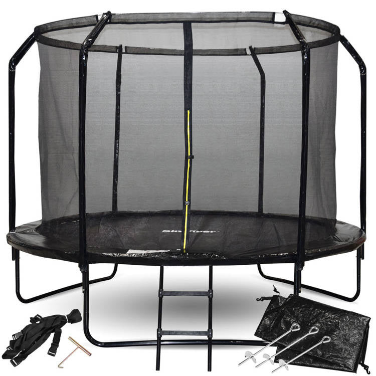 SkyFlyer trampolin crni – 304 cm