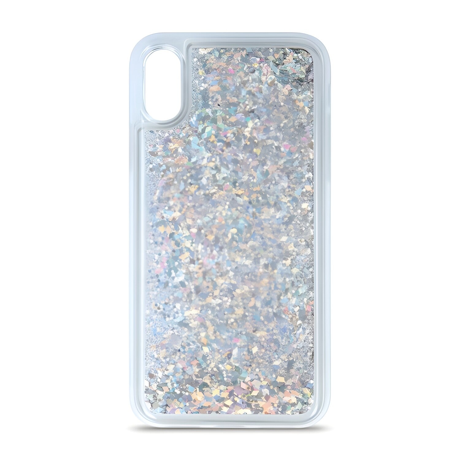 Futrola s tekućim šljokicama za Samsung Galaxy S20 Ultra/Galaxy S11 Plus - Srebrna KP26737