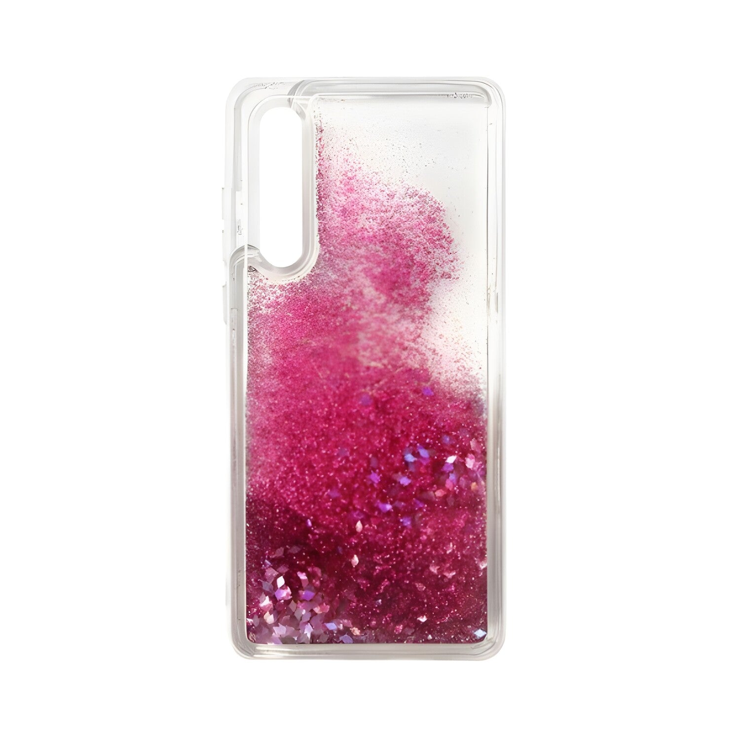 Futrola s tekućim šljokicama za Huawei Mate 30 - Roza KP26759