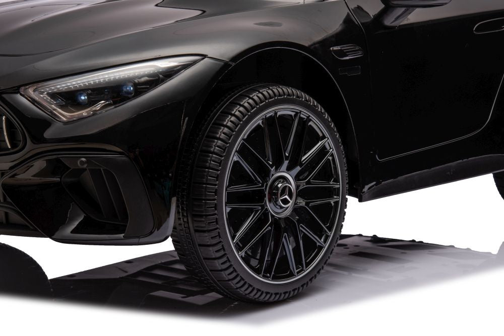 Licencirani auto na akumulator Mercedes AMG SL63 - crni/lakirani