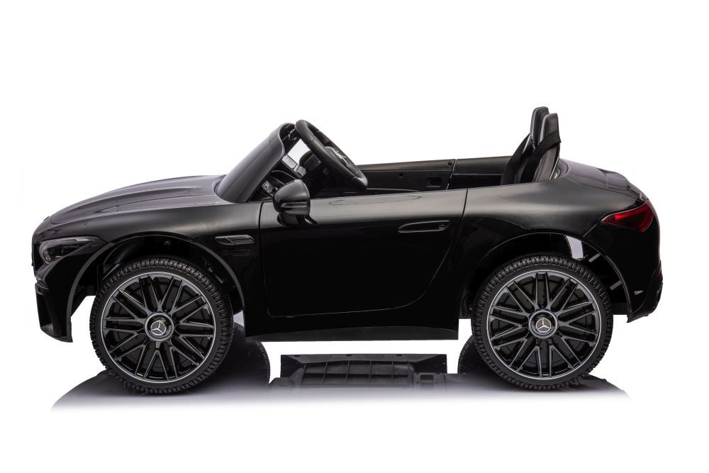 Licencirani auto na akumulator Mercedes AMG SL63 - crni/lakirani