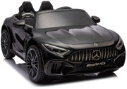Licencirani auto na akumulator Mercedes AMG SL63 - crni/lakirani