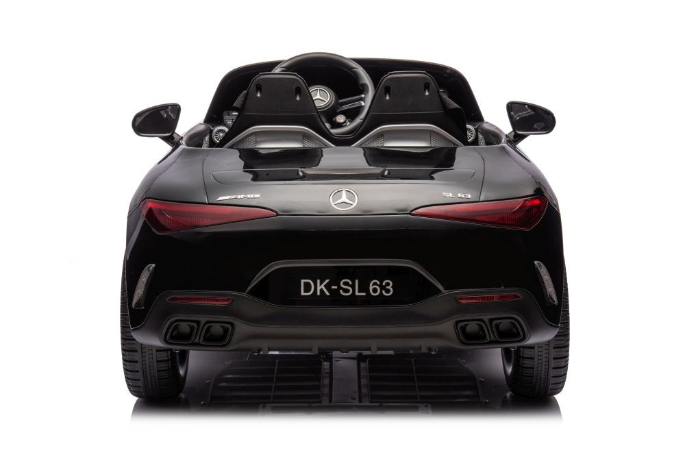 Licencirani auto na akumulator Mercedes AMG SL63 - crni/lakirani