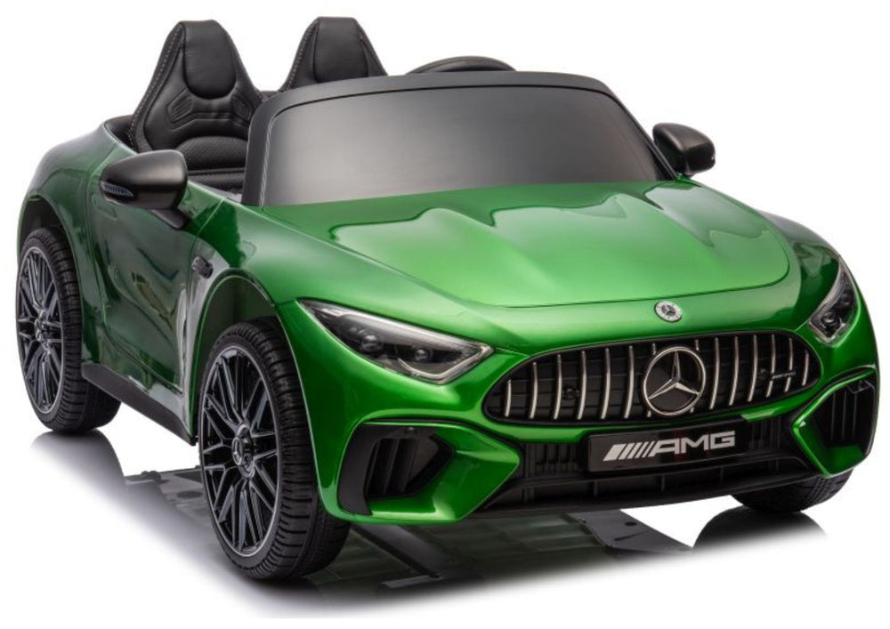 Licencirani auto na akumulator Mercedes AMG SL63 - zeleni/lakirani