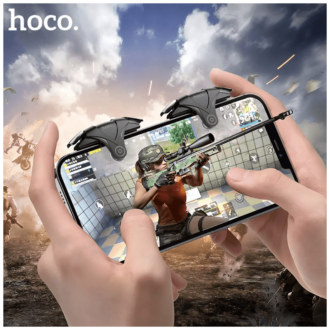 hoco. Gamepad za mobilni telefon, pakiranje 2 kosa - GM5 Wolf