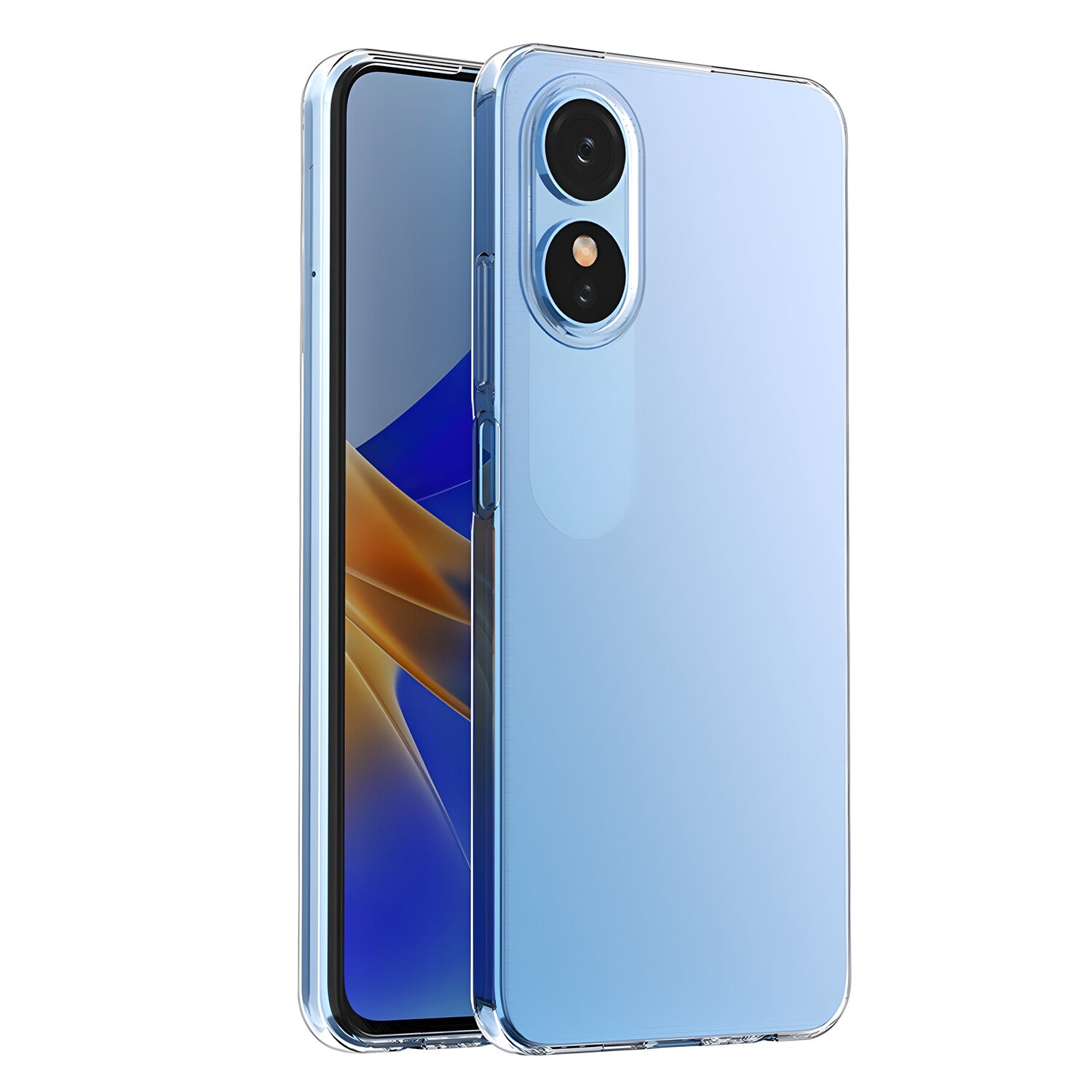 Przezračno zaštitno kućište za Oppo A17 - Prozirna KP27671