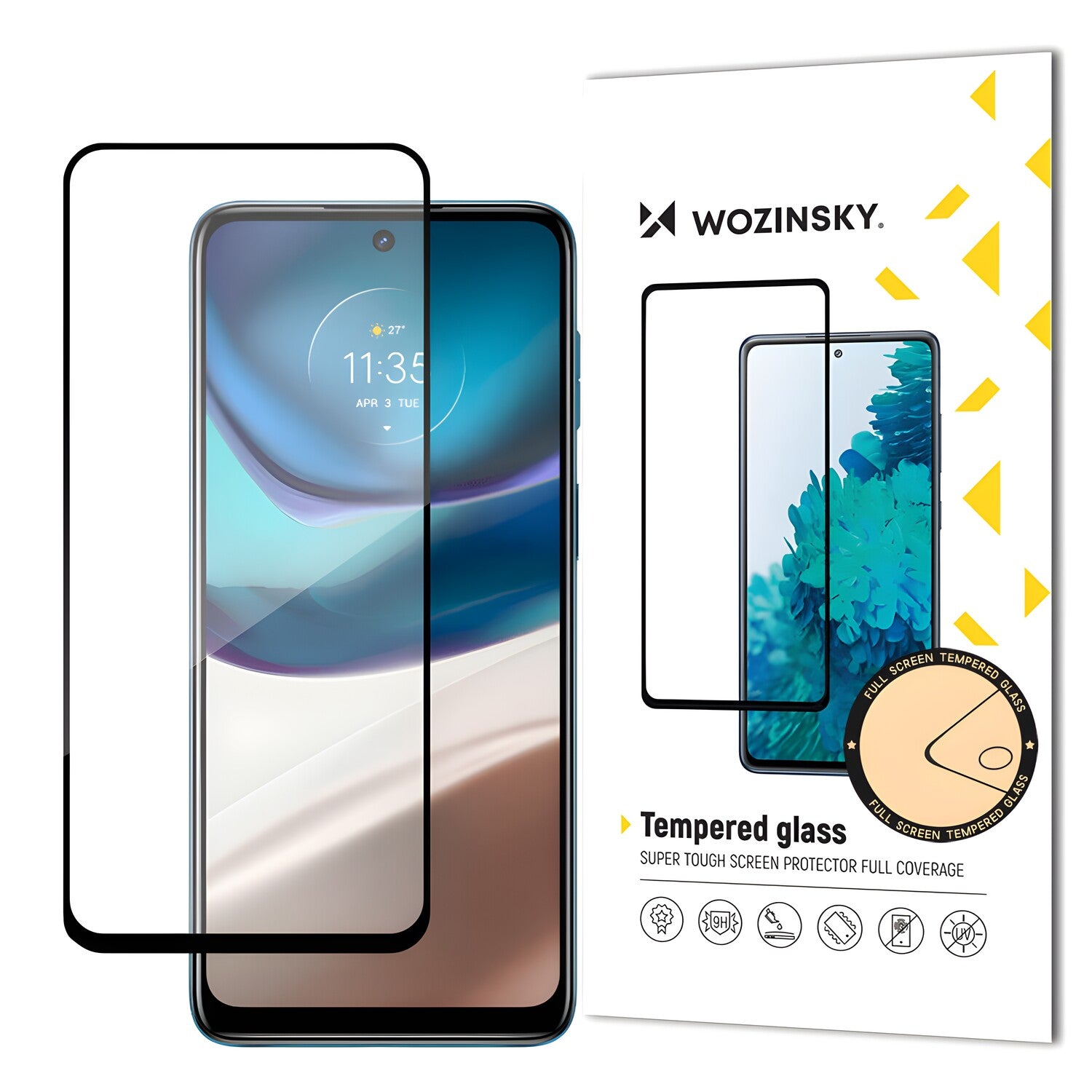 Wozinsky zaštitno kaljeno staklo za Motorola Moto G42 - Crna KP28578