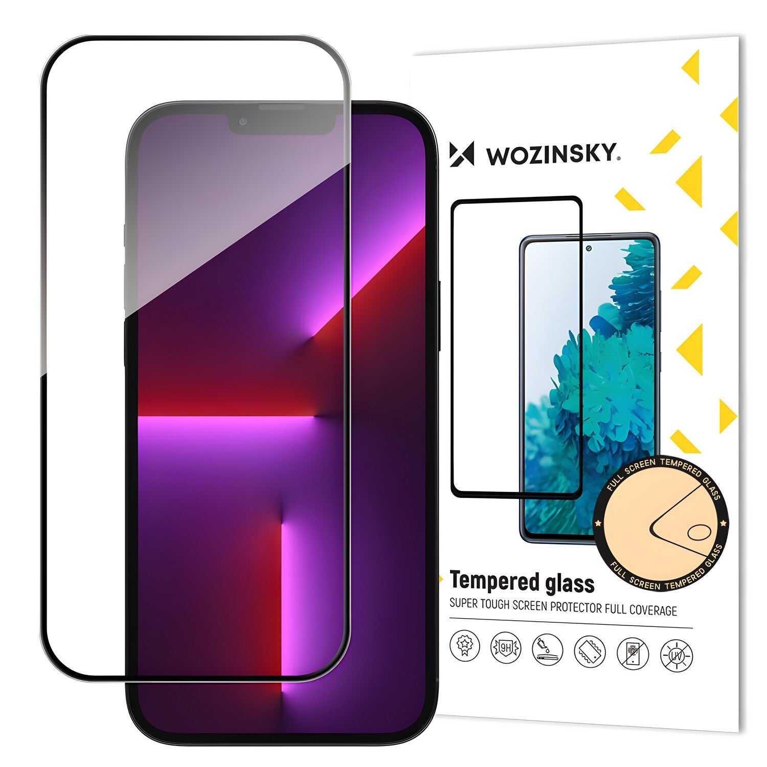 Wozinsky zaštitno kaljeno staklo za Apple iPhone 15 - Crna KP28583