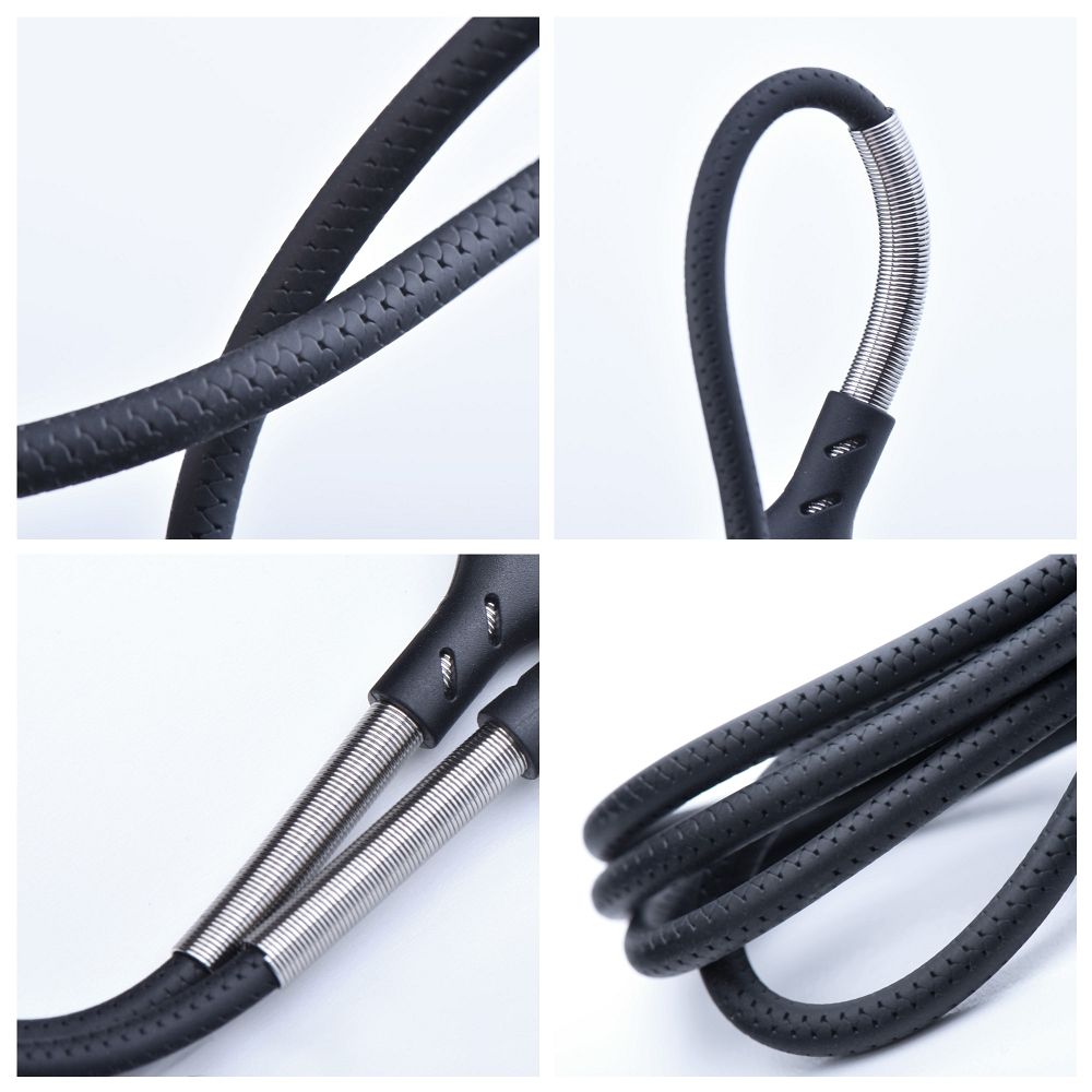FORCELL karbonski kabel Type-C na Lightning 8-pin Power Delivery PD27W CB-01C črn 1 meter