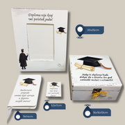 Set daril za diplomo – Unikatna darila z motivacijskimi citati!