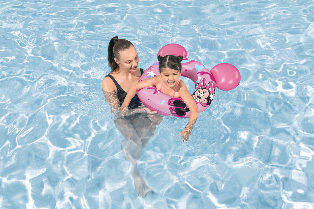Prsten za plivanje s ušima Minnie Mouse 74 cm x 76 cm Bestway 9102N