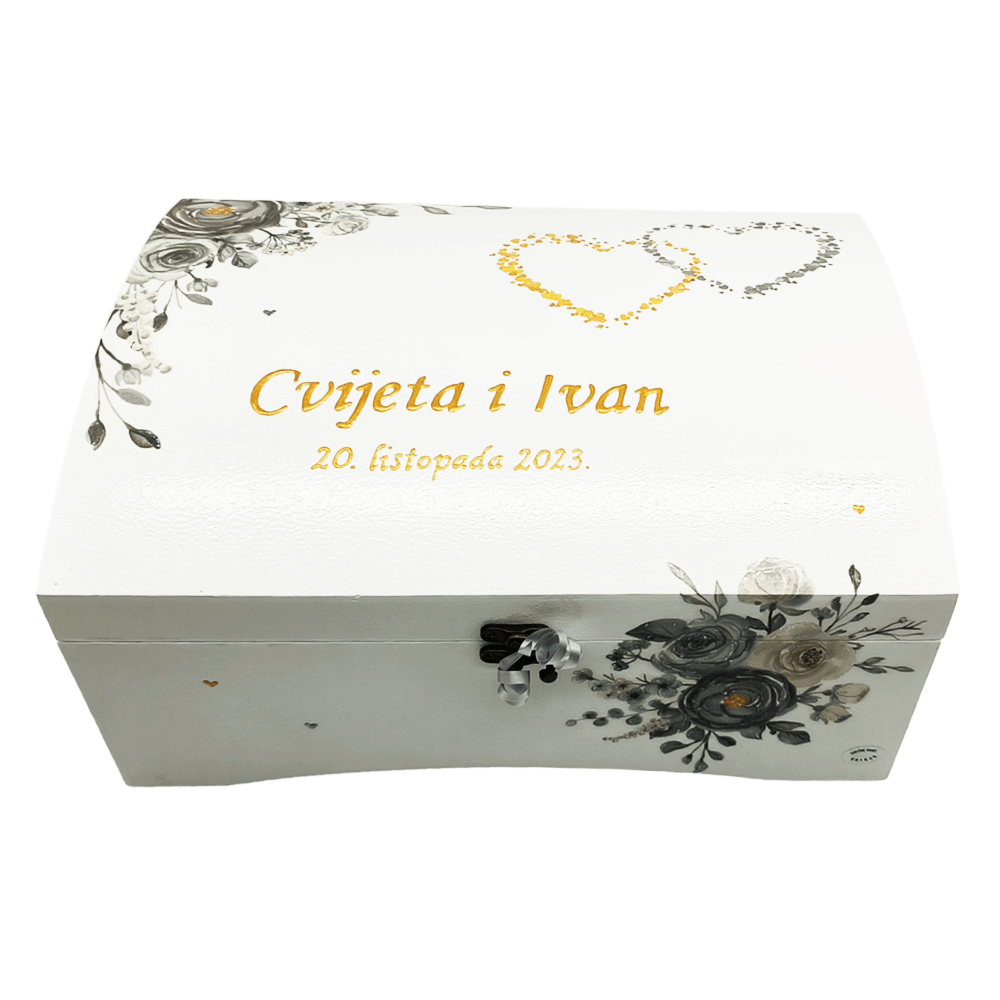 Škatla za kuverte na poroki  Š16739