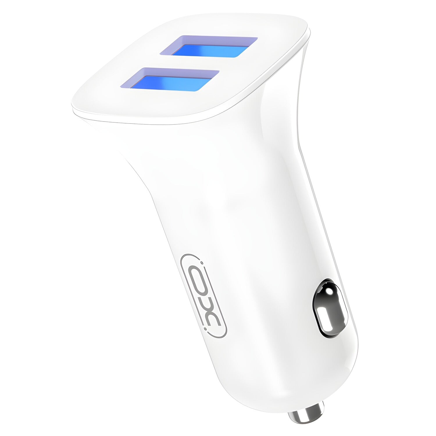 XO Auto punjač CC31 - 2xUSB - 2,4A - Bijela KP31791