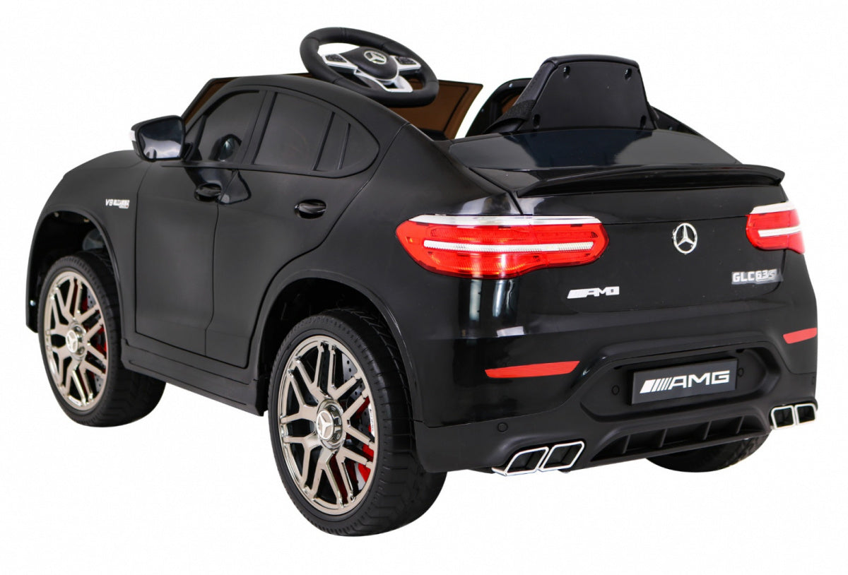 Licencirani auto na akumultor Mercedes Benz GLC63S 4x4 - crni