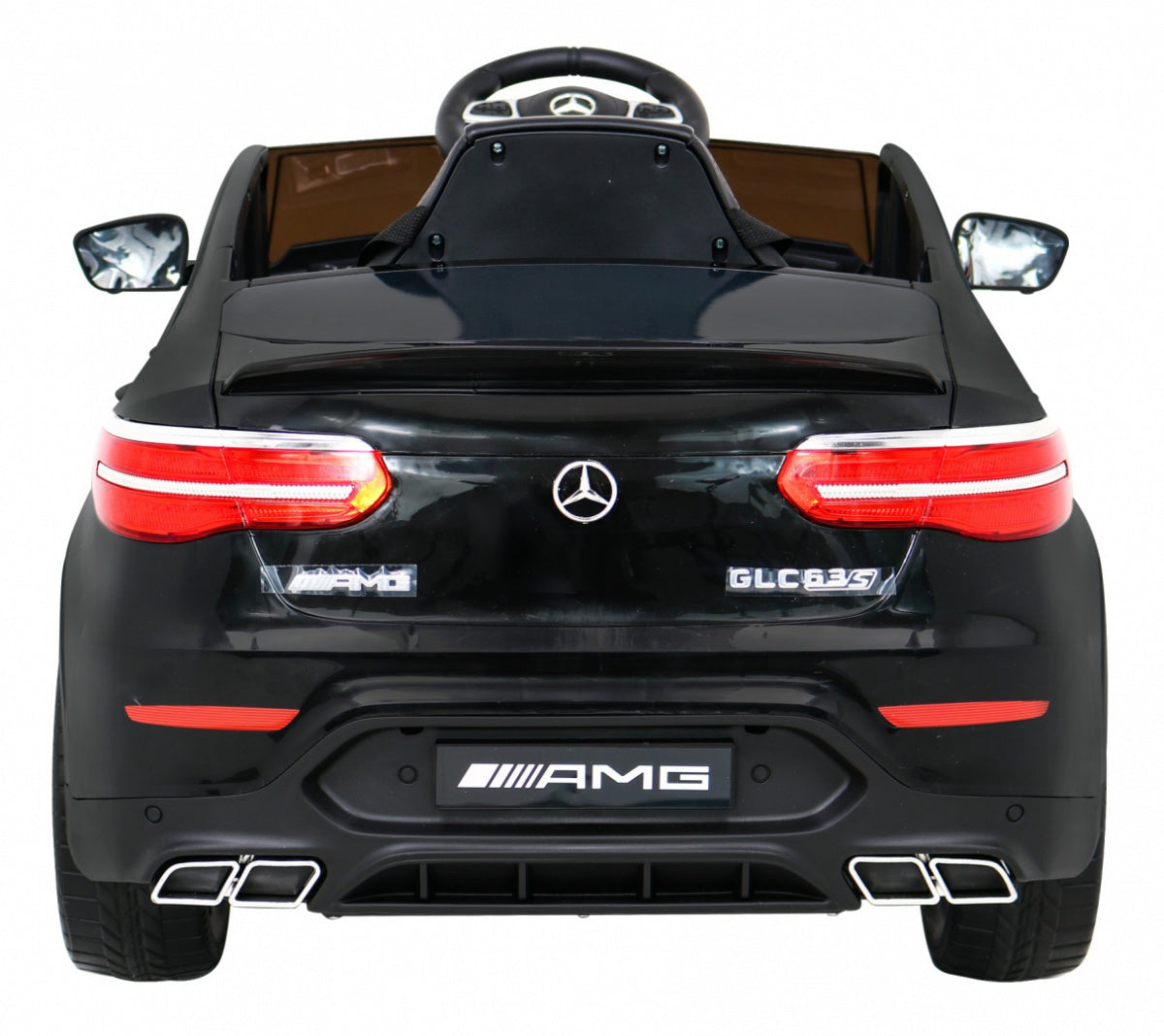 Licencirani auto na akumultor Mercedes Benz GLC63S 4x4 - crni