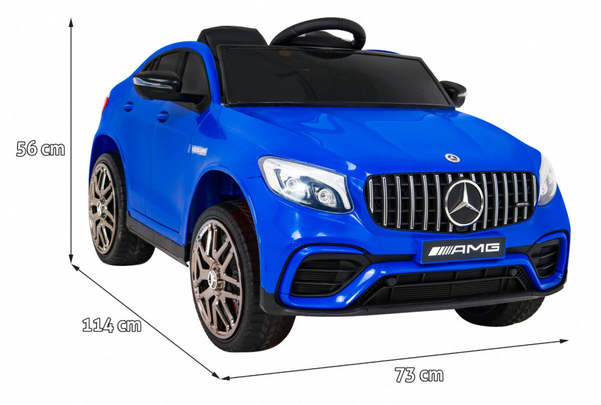 Licencirani auto na akumultor Mercedes Benz GLC63S 4x4 - plavi