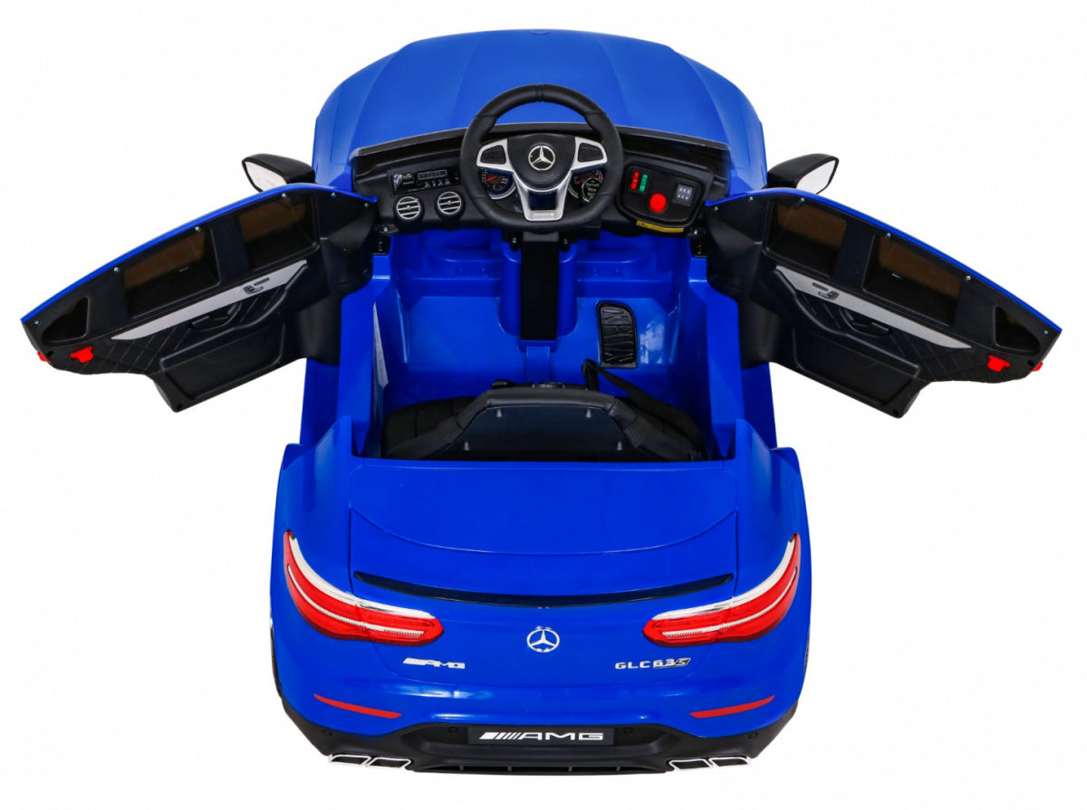 Licencirani auto na akumultor Mercedes Benz GLC63S 4x4 - plavi