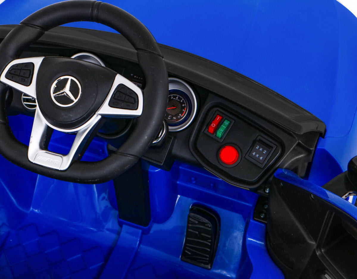 Licencirani auto na akumultor Mercedes Benz GLC63S 4x4 - plavi