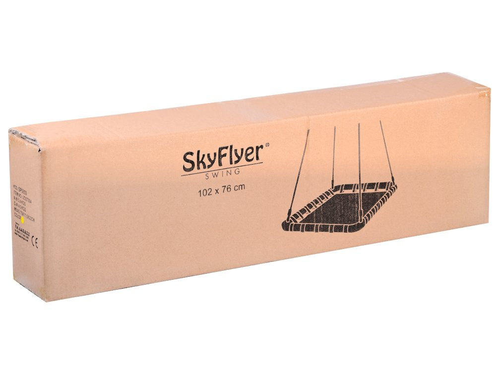 SkyFlyer pravokutna ljuljačka – žuta