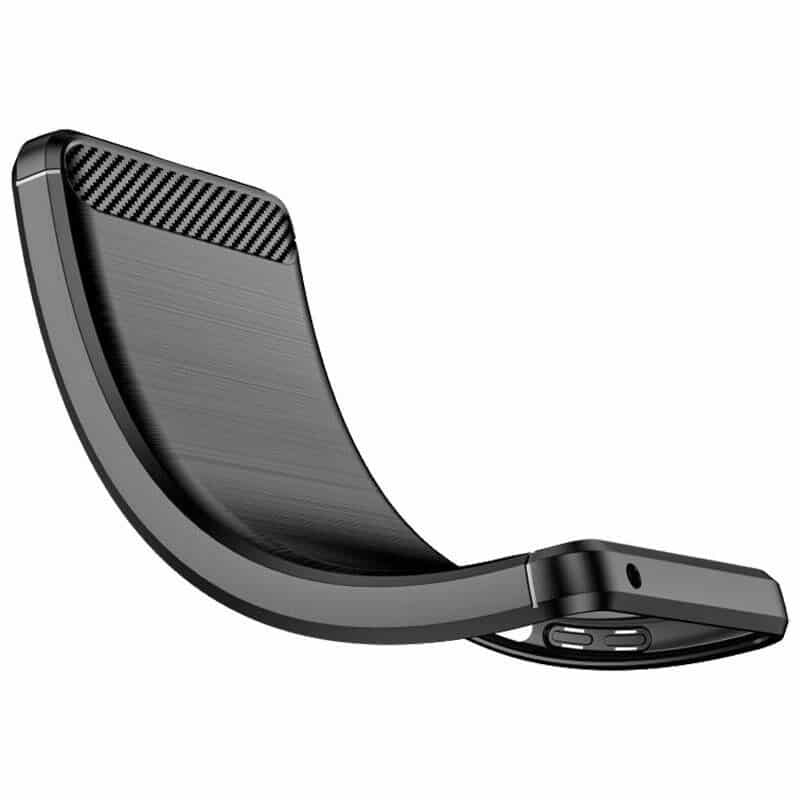 Techsuit - Carbon Silicone ovitek za Xiaomi Redmi Note 11 Pro 4G / Note 11 Pro 5G/ Note 12 Pro 4G/LTE - črna