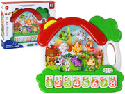 Organ Piano Animals for Learning English Educational Panel