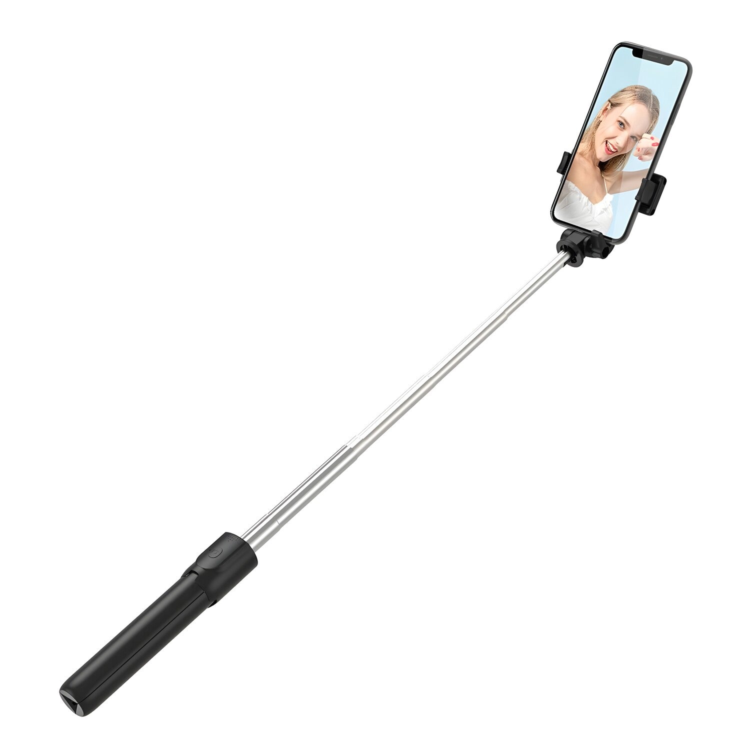 Teleskopski selfie stick WRY1S s trojnogom - 70 cm - Crna KP34933