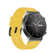Silikonska Narukvica za Huawei Watch GT 2 / 3 / 4, 2 Pro / 3 Pro / 4 Pro, GT 2e (46 mm) - žuta KP35330