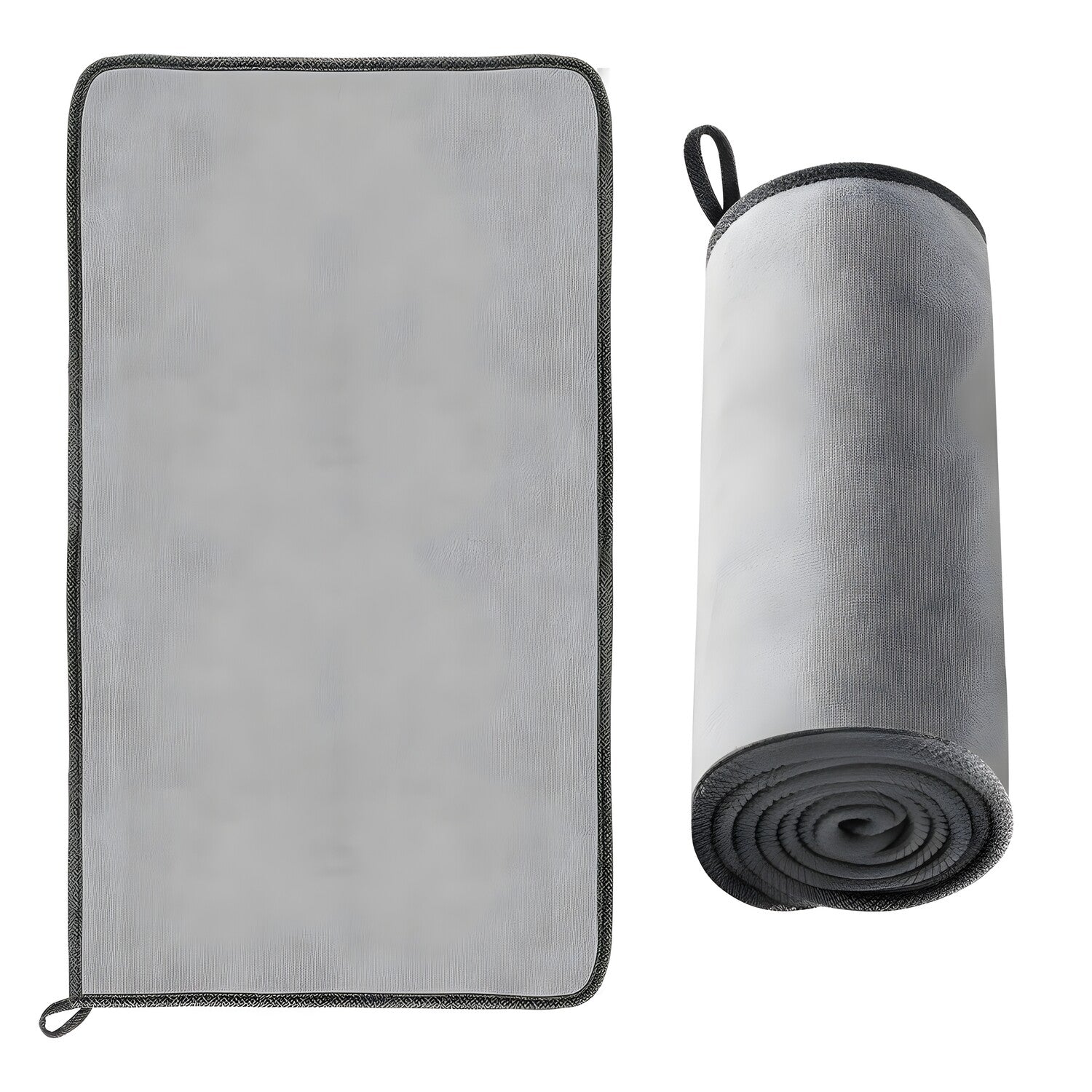 Baseus Mikrovlaknasti ručnik za sušenje auta (40 cm x 80 cm) - Sivi KP35375