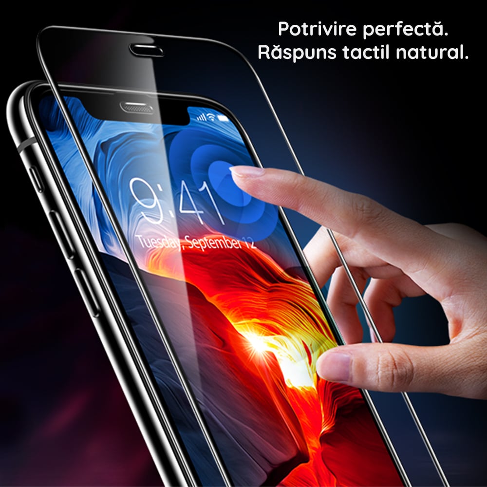 Techsuit – 111D Full Cover / Full Glue Glass za Xiaomi Redmi 13C 4G / 13C 5G / Poco M6 / C65 črna