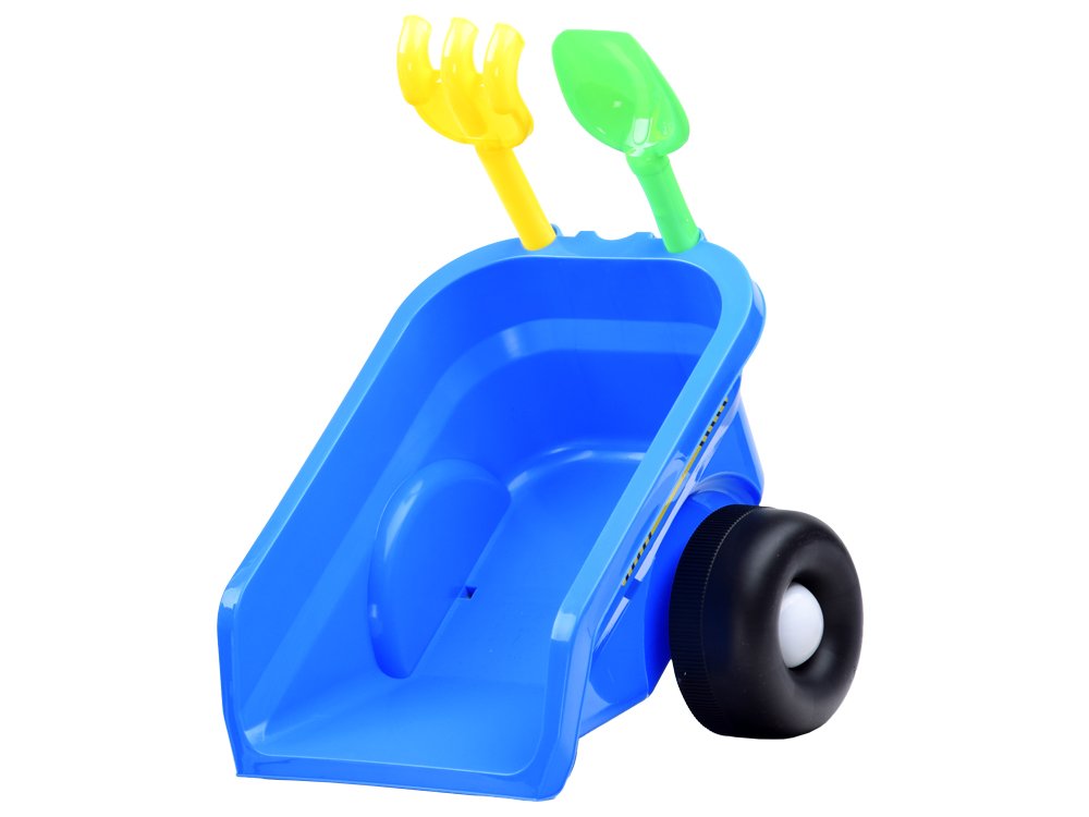 Guralica traktor s prikolicom – plavi