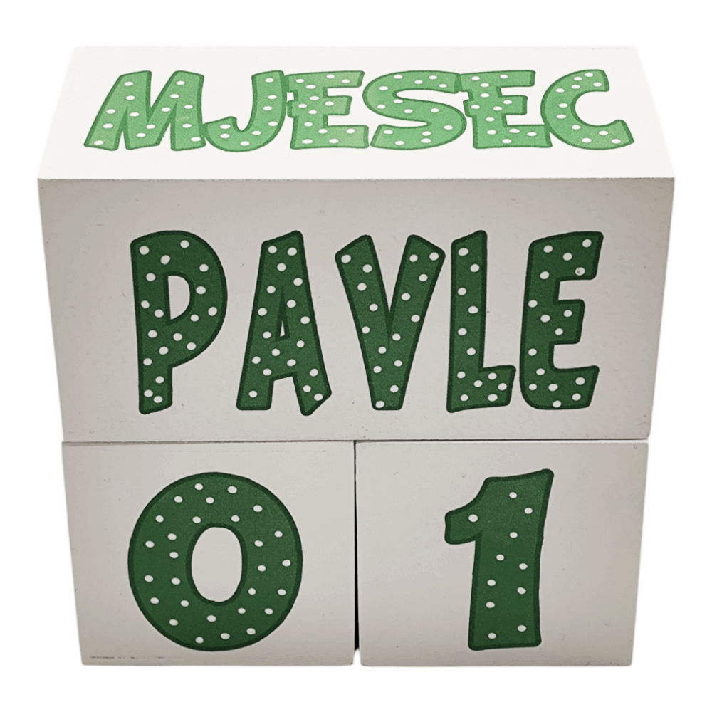 Mejnik Kocke – Zabeležite vsak pomemben trenutek rasti vašega otroka!