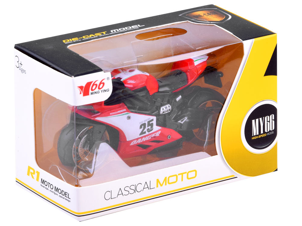 Maketa motocikla na potez – Model A