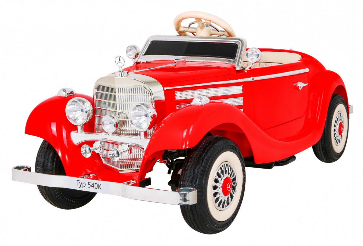 Licencirani auto na akumultor Mercedes Benz Retro Type 540A - crveni