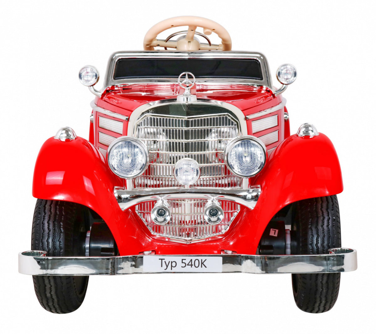 Licencirani auto na akumultor Mercedes Benz Retro Type 540A - crveni