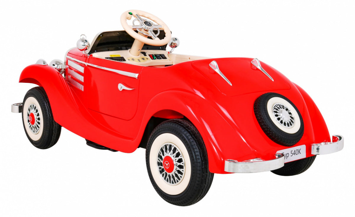 Licencirani auto na akumultor Mercedes Benz Retro Type 540A - crveni