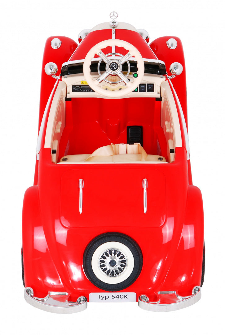 Licencirani auto na akumultor Mercedes Benz Retro Type 540A - crveni