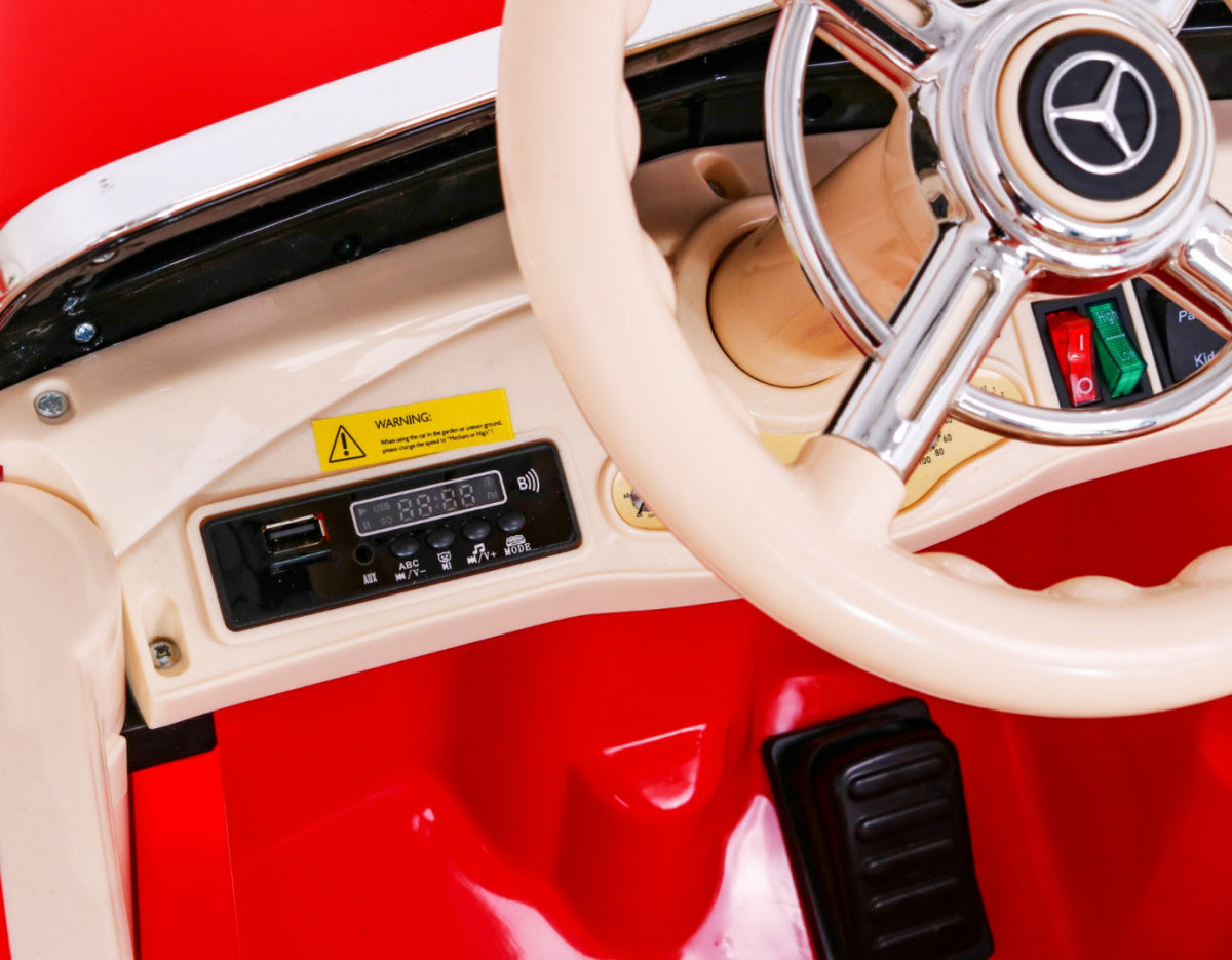 Licencirani auto na akumultor Mercedes Benz Retro Type 540A - crveni