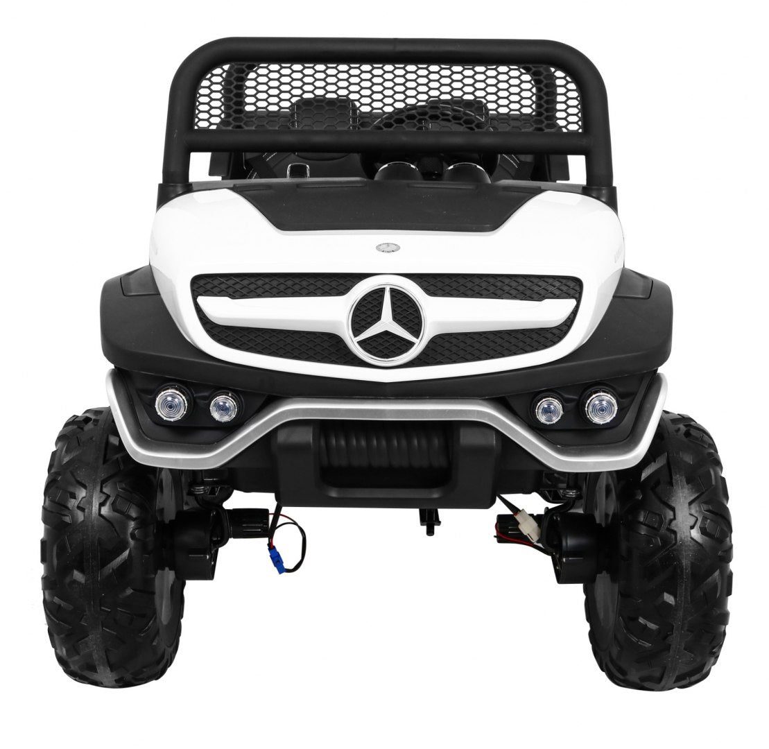 Licencirani auto na akumultor Mercedes BENZ UNIMOG - Bijeli