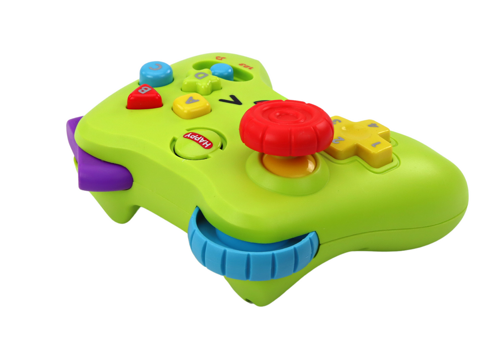 Interaktivni joystick za bebe intenzivne zelene sa zvučnim i sjvetlosnim efektima