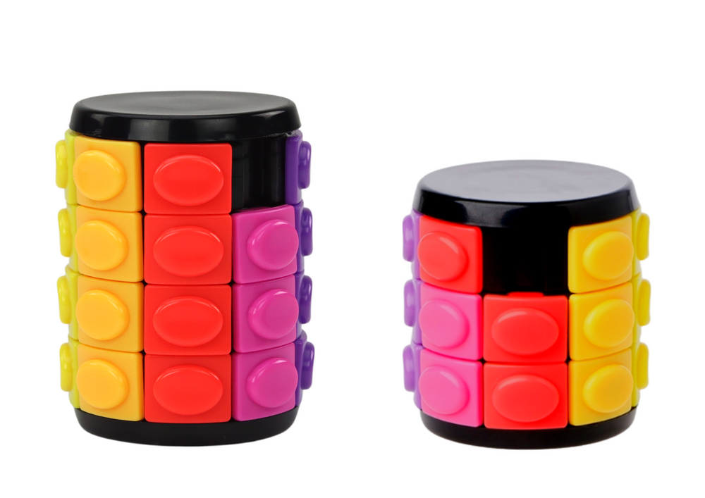 Cylinder Logical Puzzle Set 3 Difficulty Levels