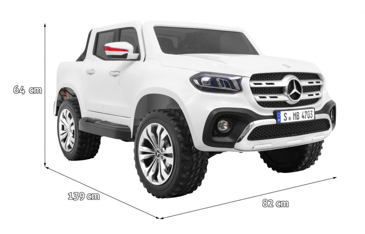 Licencirani auto na akumulator Mercedes Benz X-Class - bijeli