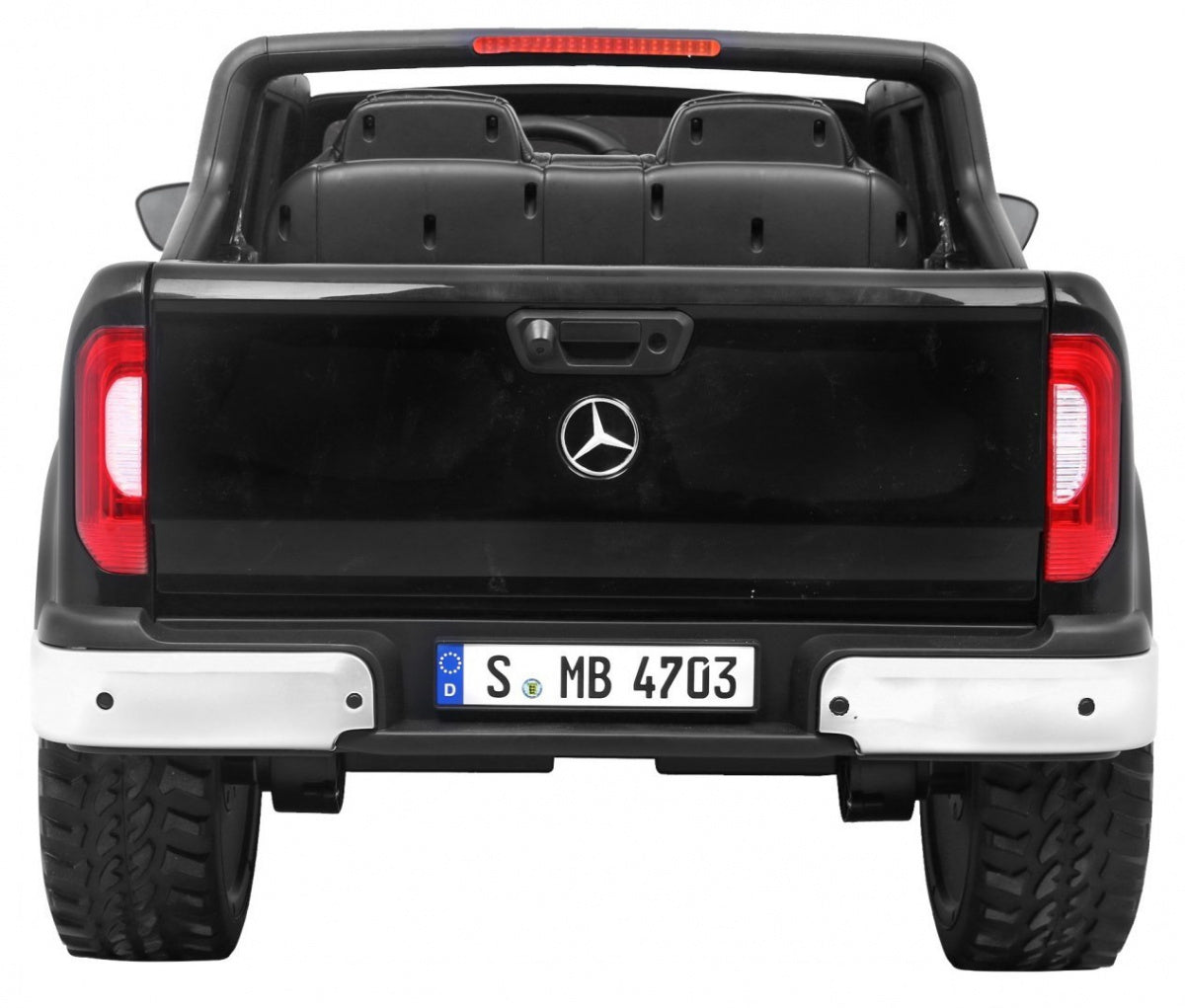 Licencirani auto na akumulator Mercedes Benz X-Class - crni